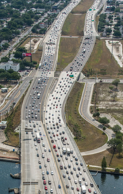 Westshore-to-Downtown Aerial