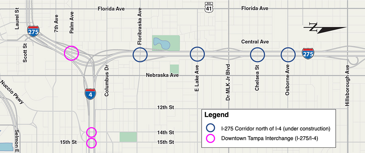 underpass projects map